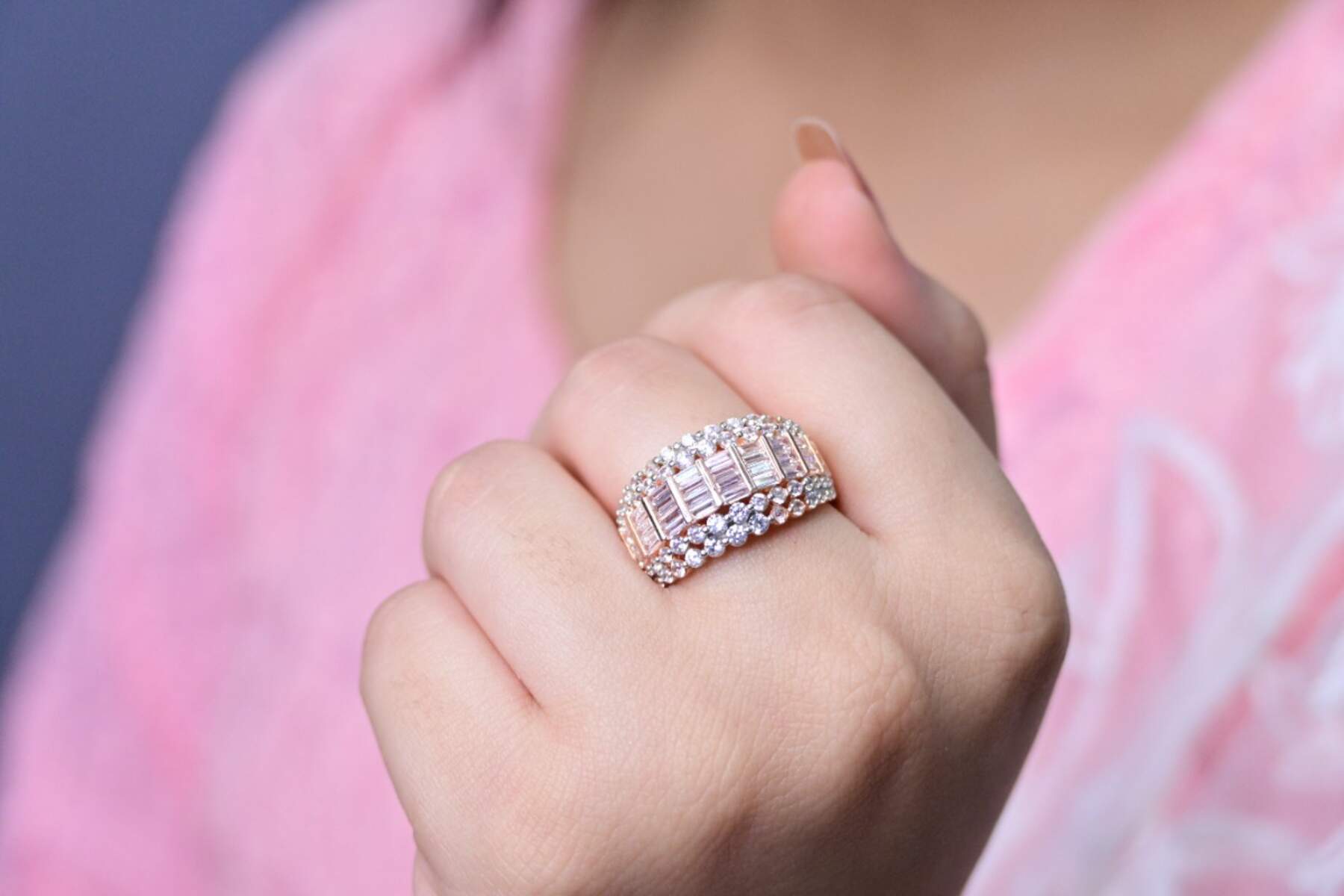 Rose Gold Band Ring