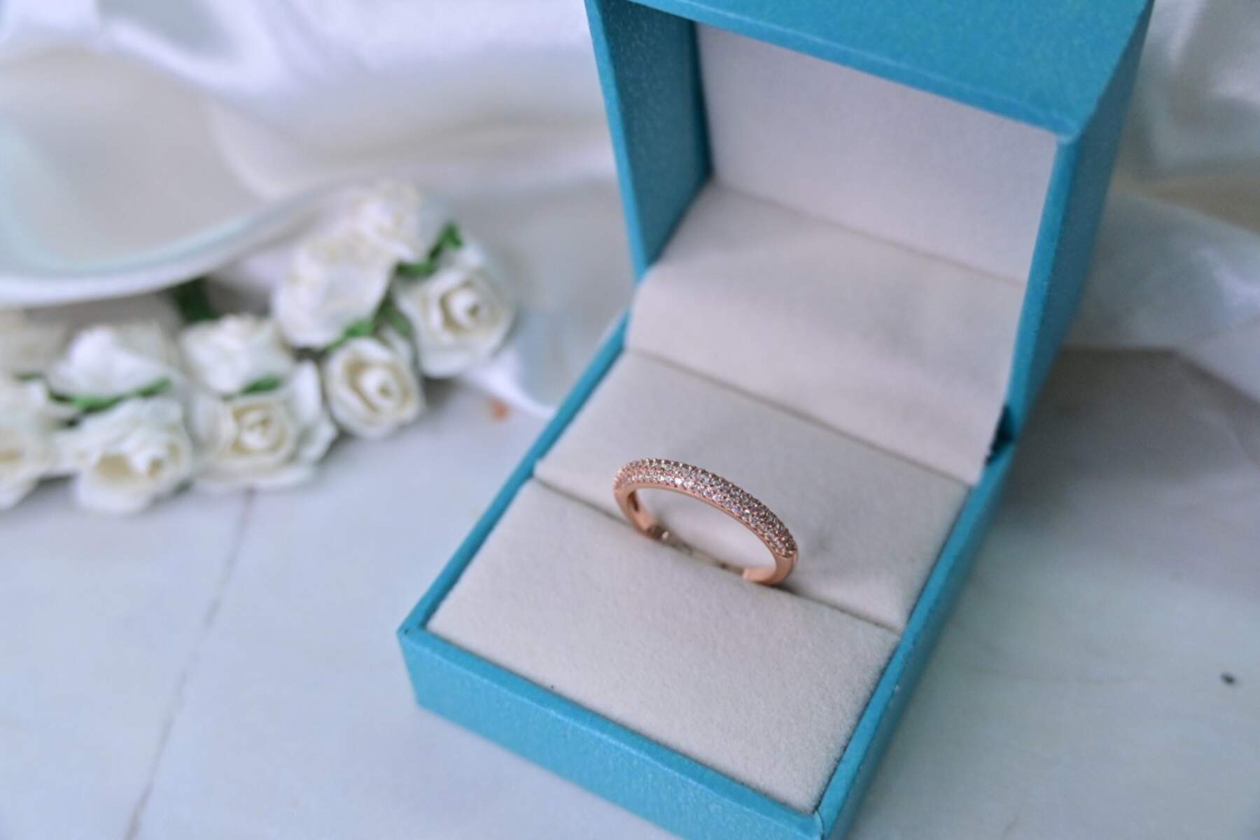 Rose Gold Sleek Band Ring