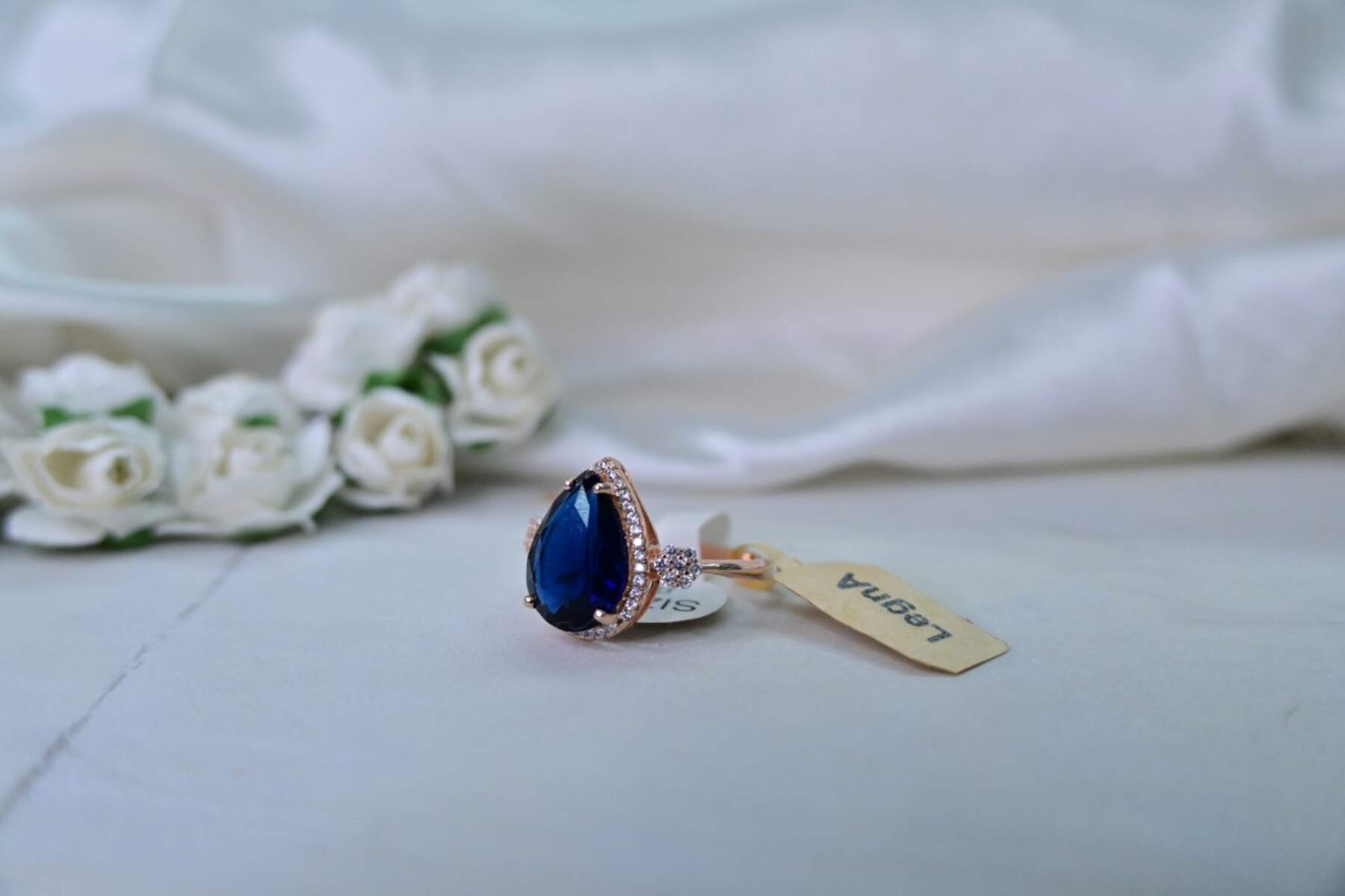 Statement Tear Drop Ring