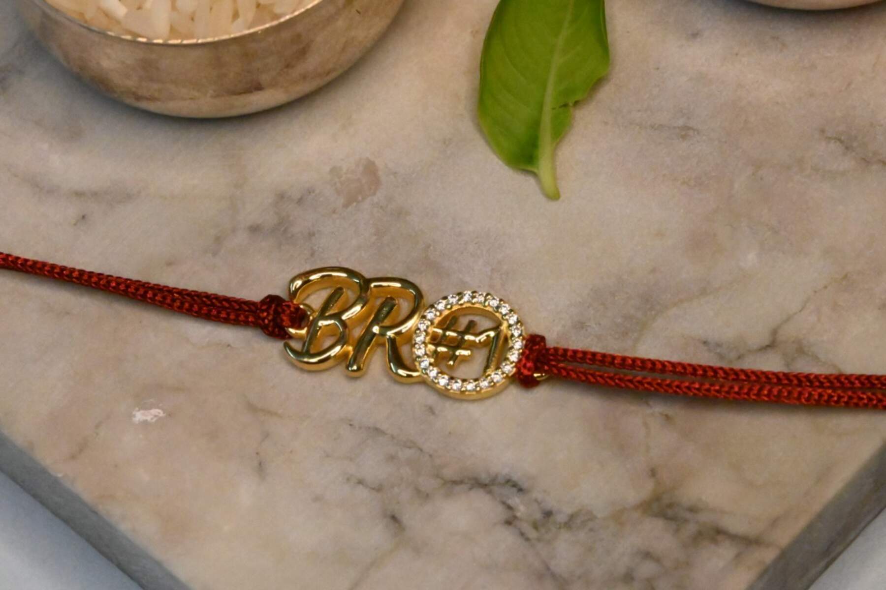 Golden Bro Rakhi