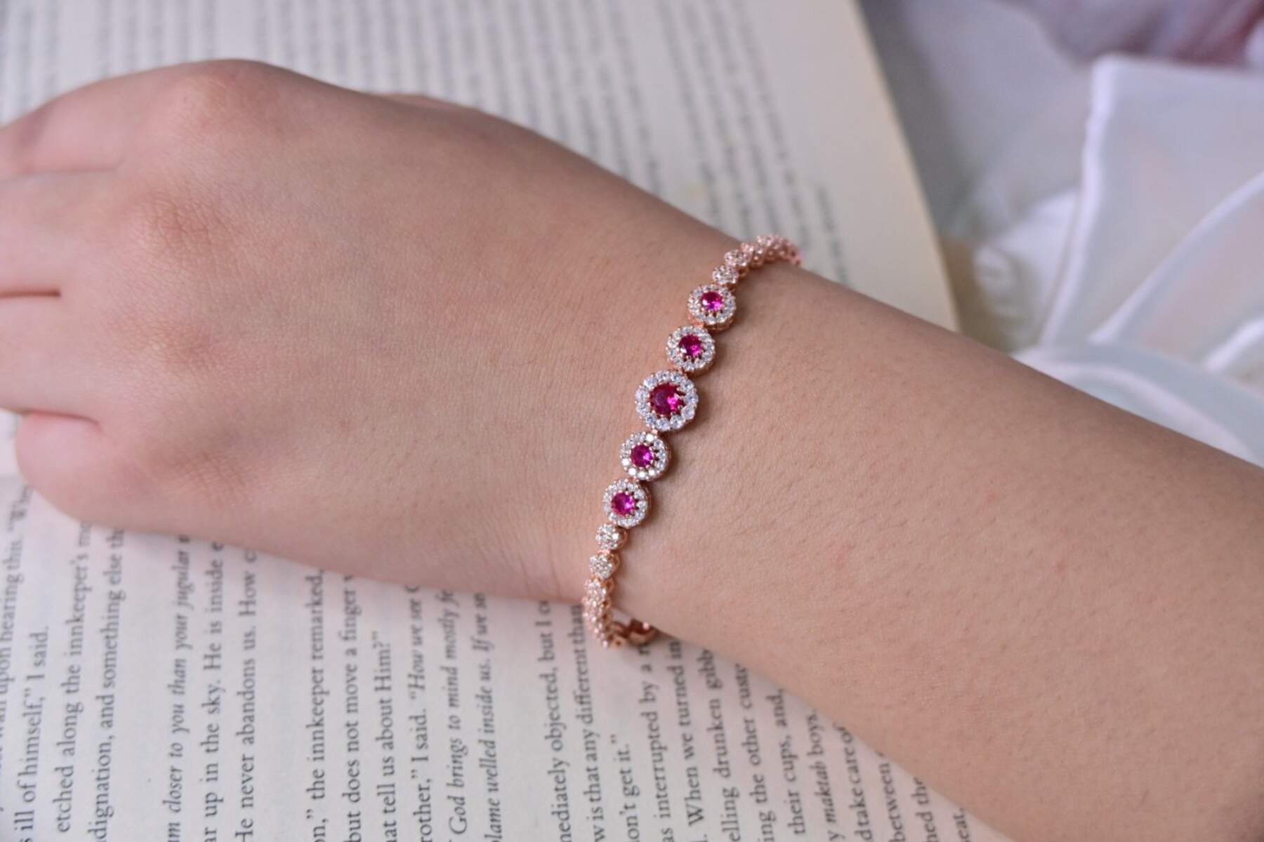 Rose Gold Sparkle Bracelet