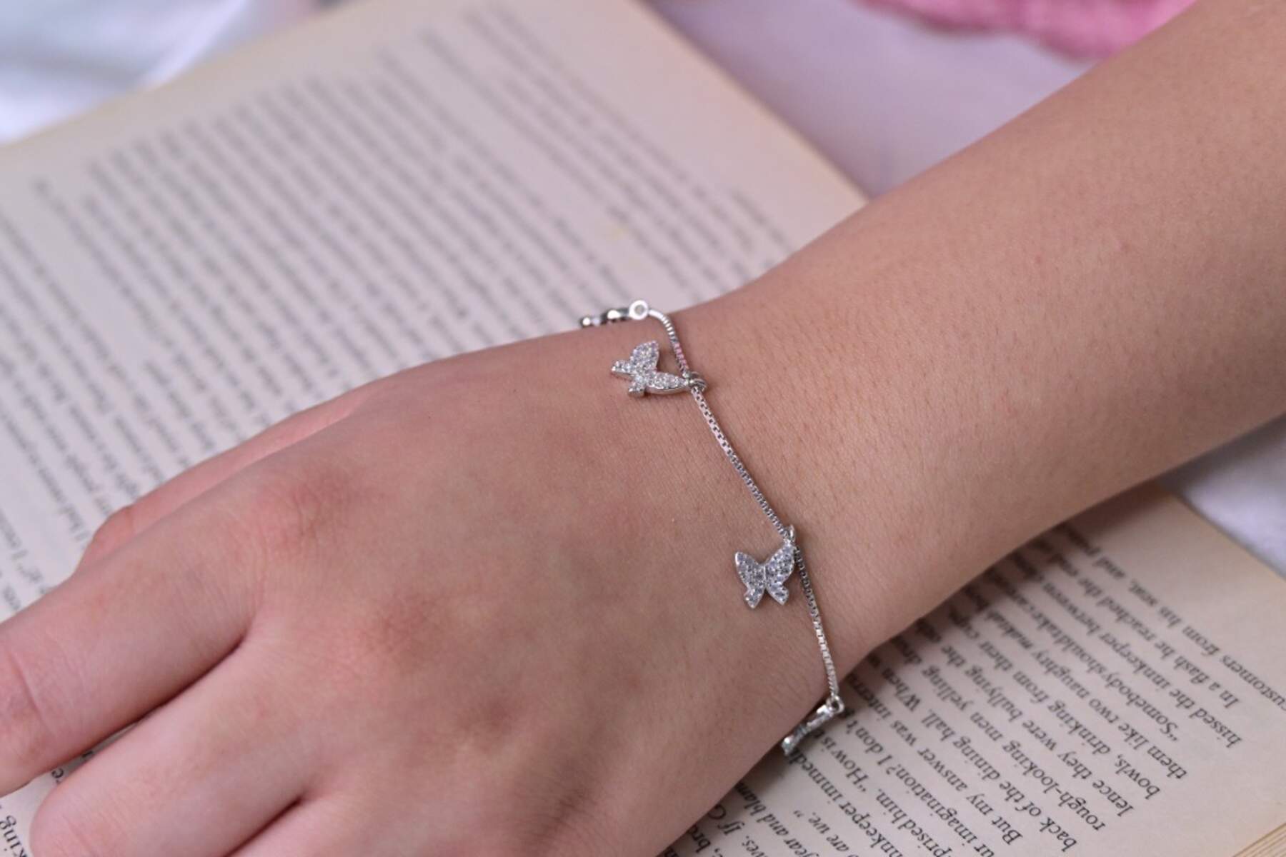 Butterfly Charm Bracelet