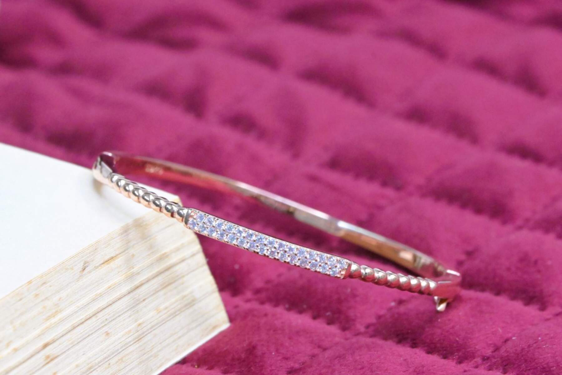 Classy Rose Gold Kada Bracelet