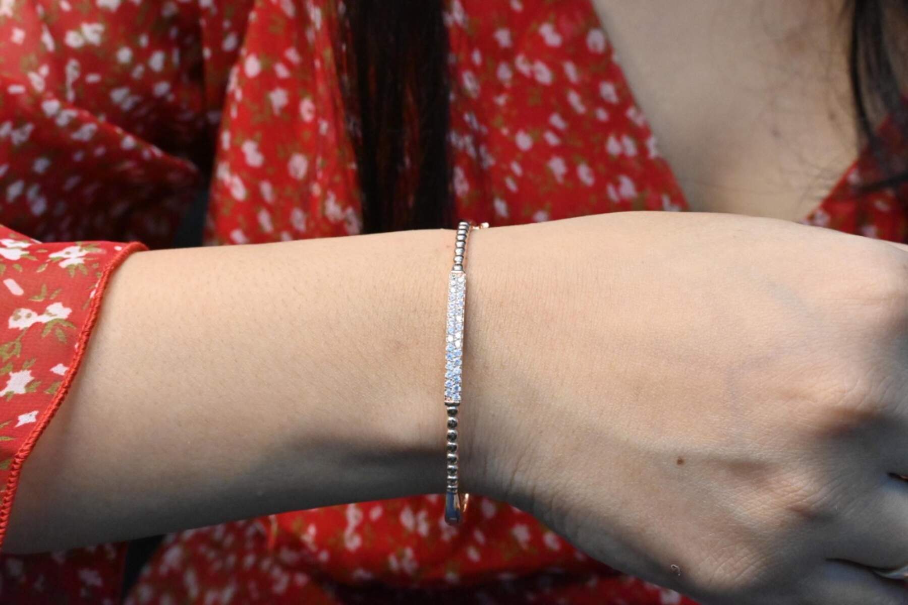 Classy Rose Gold Kada Bracelet