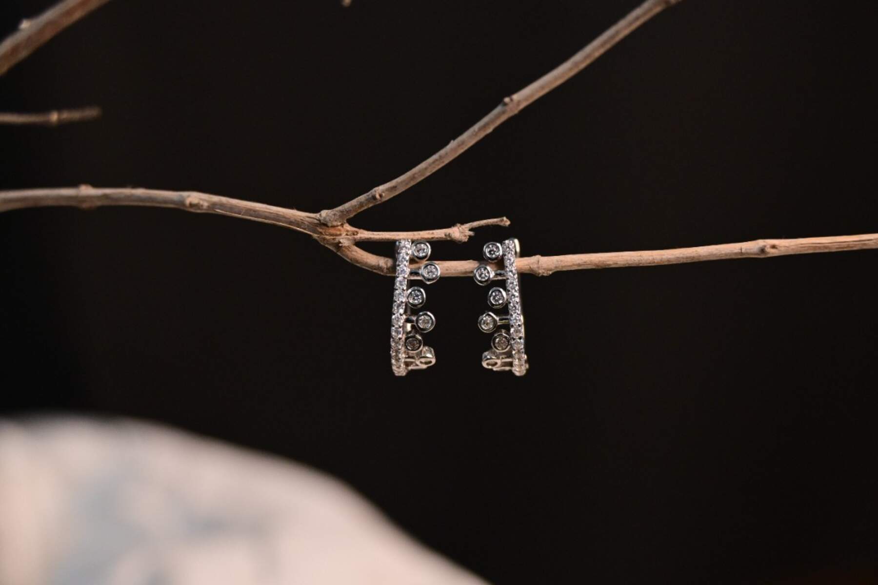 Silver 925 Bali Earrings