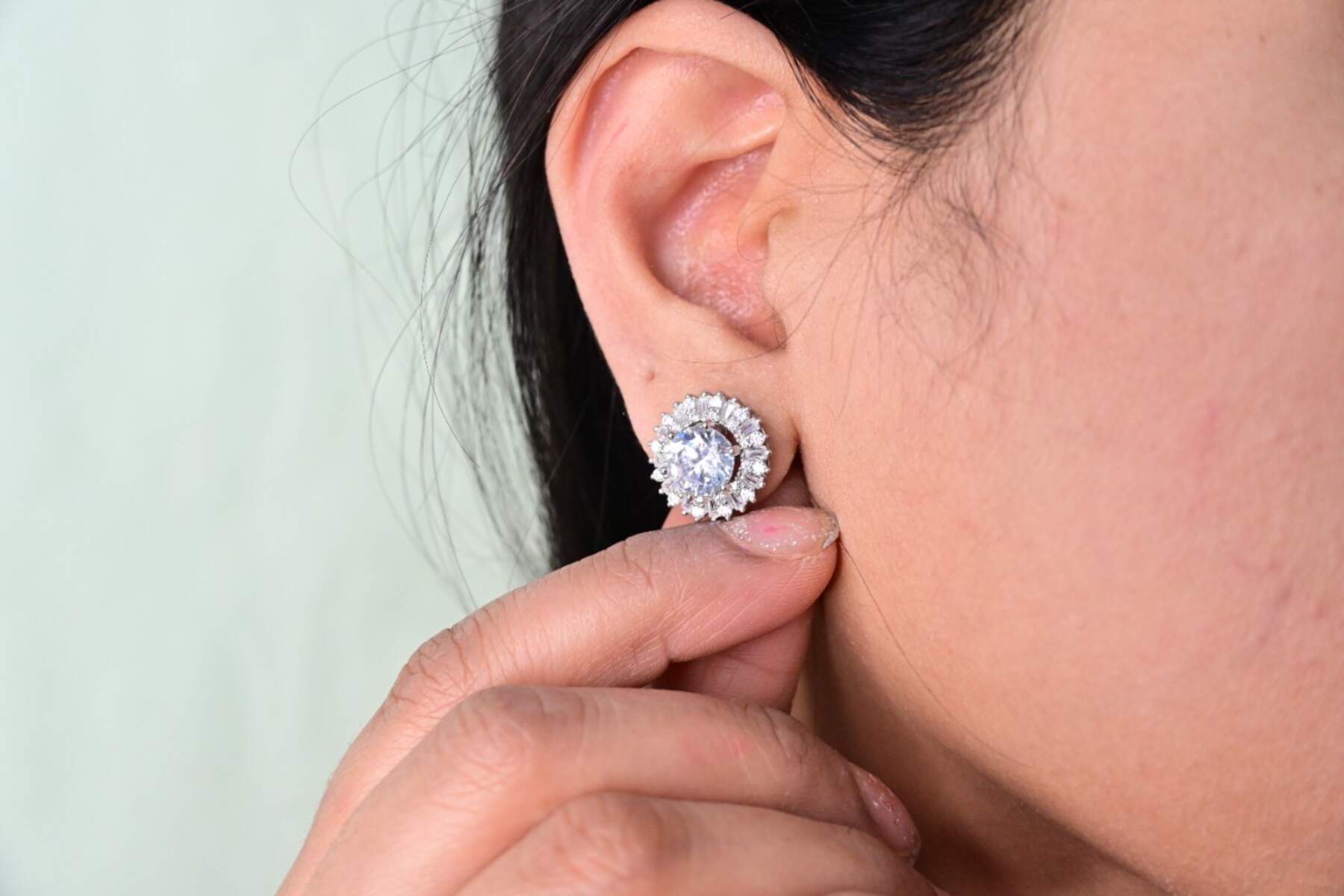 Two in One Solitaire Studs