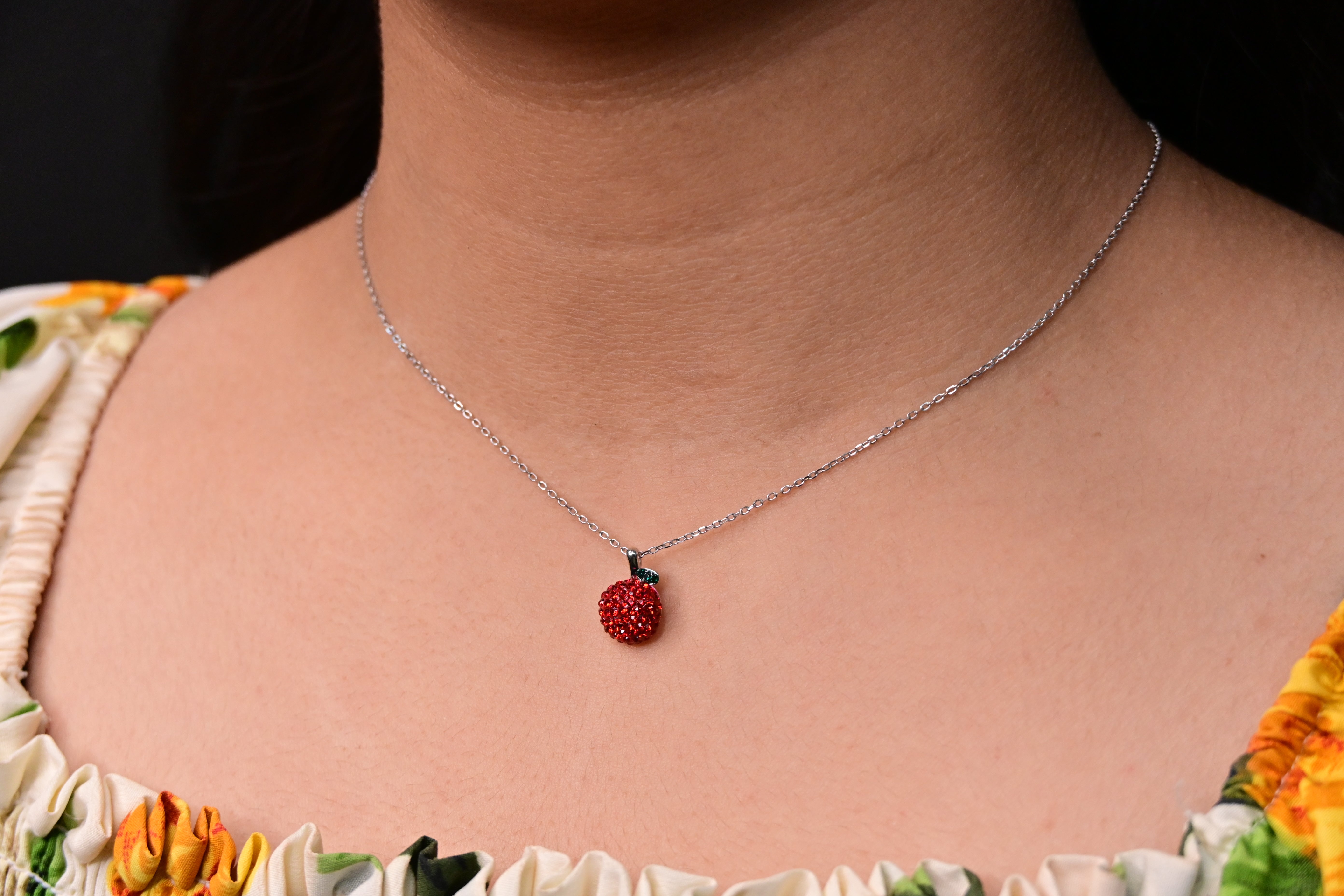 Cute Red Chain Pendent