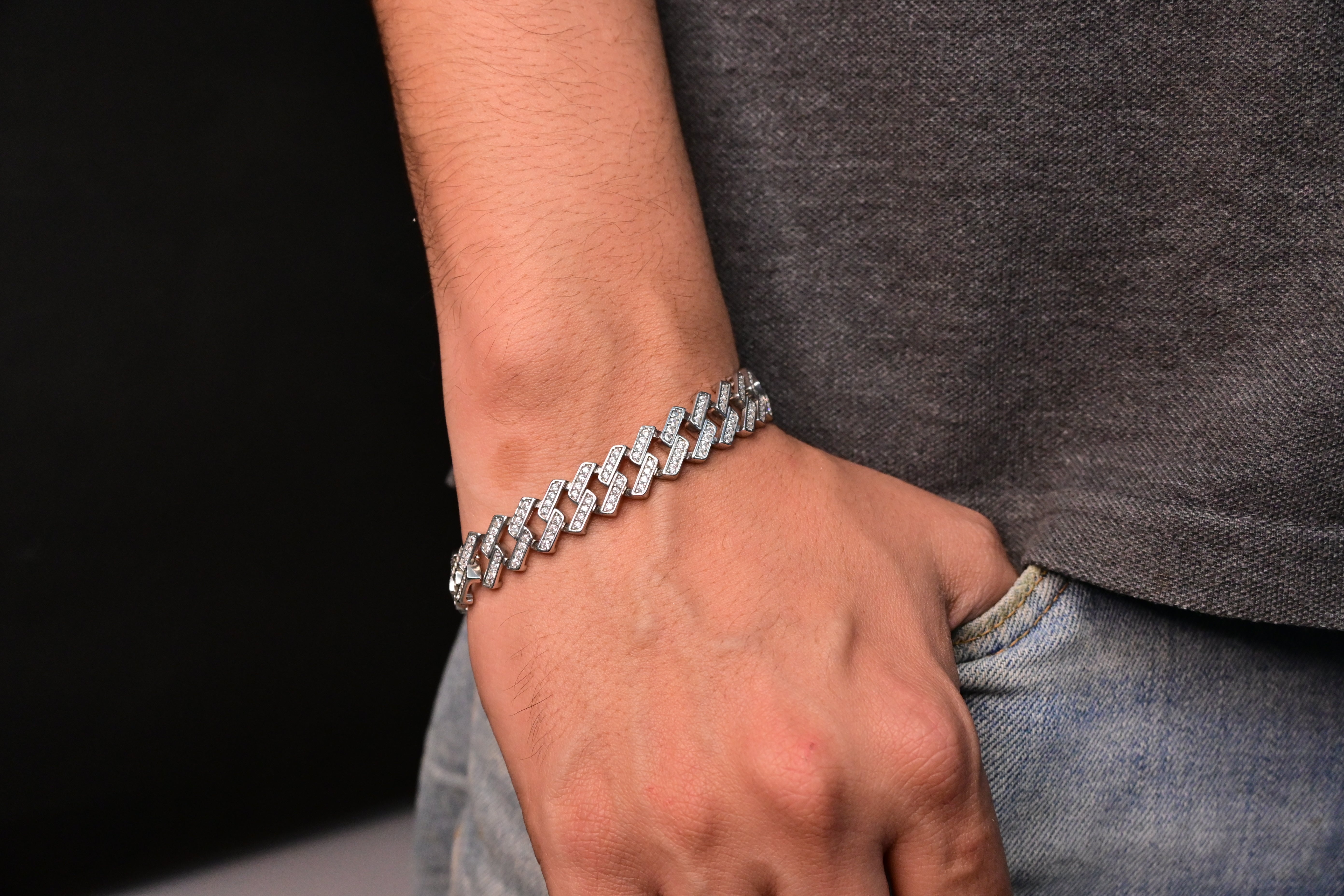 Cuban Chain Mens Bracelet