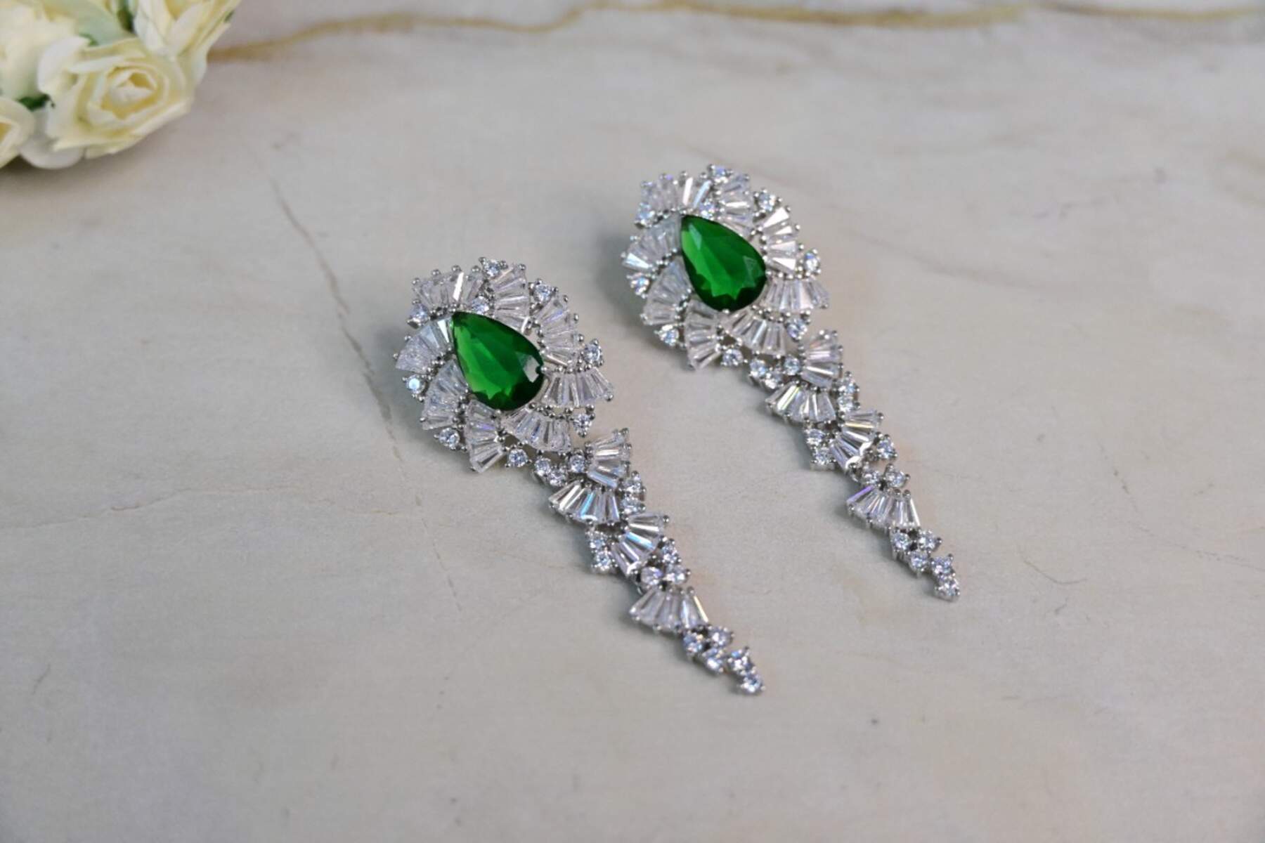 Timeless Elegance Silver Earrings