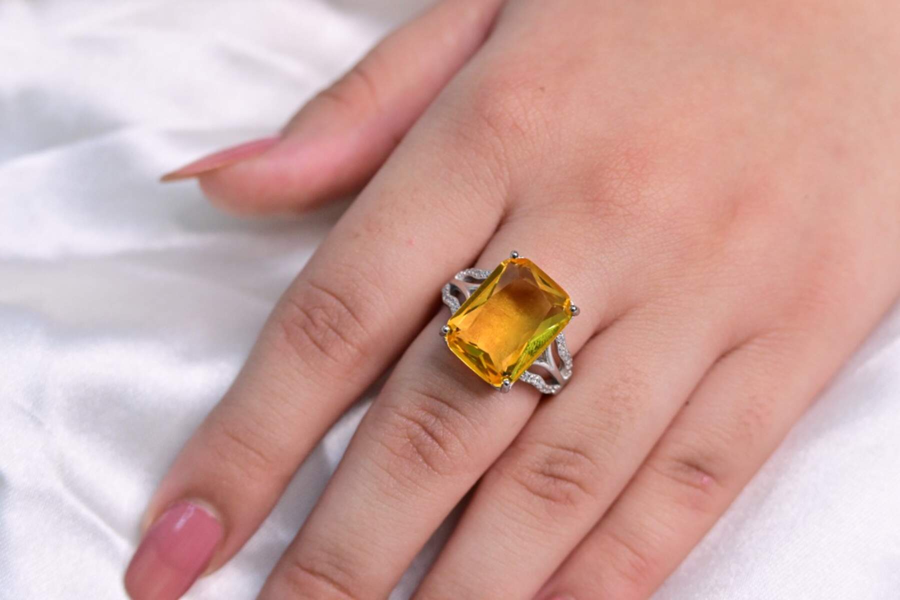 Radiant Yellow Ring