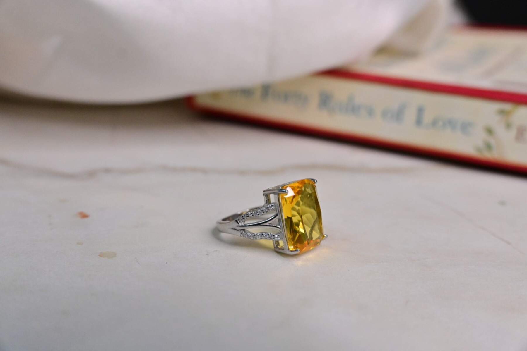 Radiant Yellow Ring